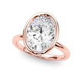 Oval Cut Engagement Ring-Stoica