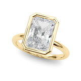 Radiant Cut Engagement Ring-Stoica