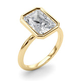 Radiant Cut Engagement Ring-Stoica