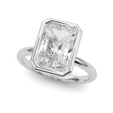 Radiant Cut Engagement Ring-Stoica
