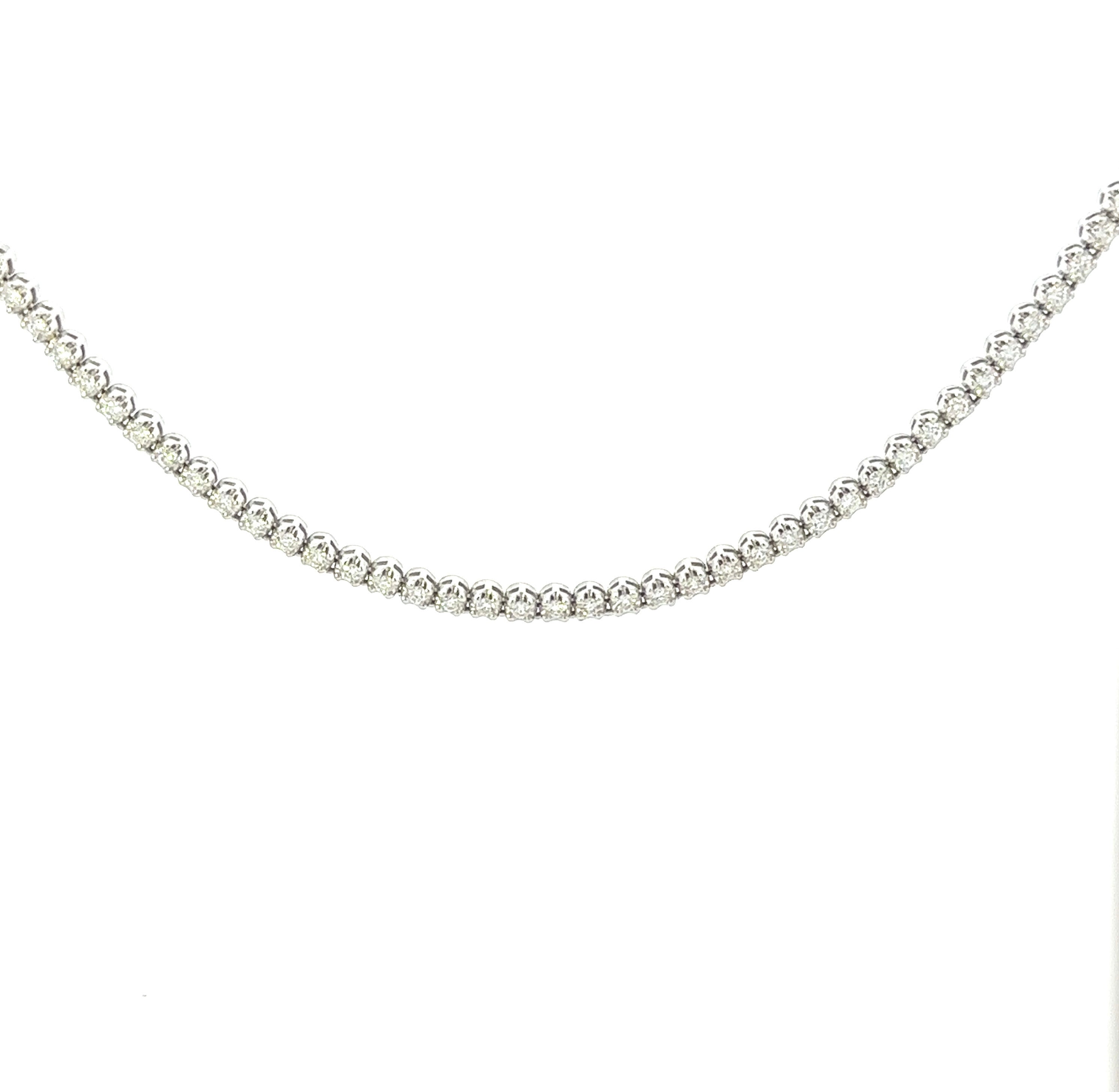 Tennis Necklace 1.4Carat Diamond