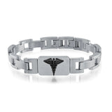 SWIVEL MEDIC ALERT BRACELET B