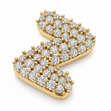 The Bubble Initials Diamond Collection - 10K Gold Diamonds