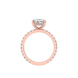 Radiant Shape Diamond Solitaire Miranda Ring
