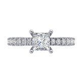 Princess Diamond Karla solitaire Ring
