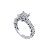 Princess Diamond Karla solitaire Ring