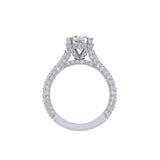 Round  Shape Diamond Solitaire Sparkle Ring