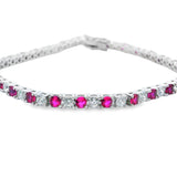 Red Bracelet Silver S925