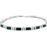 Black Bracelet Silver S925