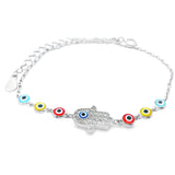 Fatma Hand Bracelet Silver S925-01