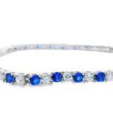 Blue Bracelet Silver S925-02