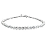Diamond Bezel Tennis Bracelet -  1.6CARAT