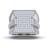 The Regent Pavé Signet Ring -10K Diamond