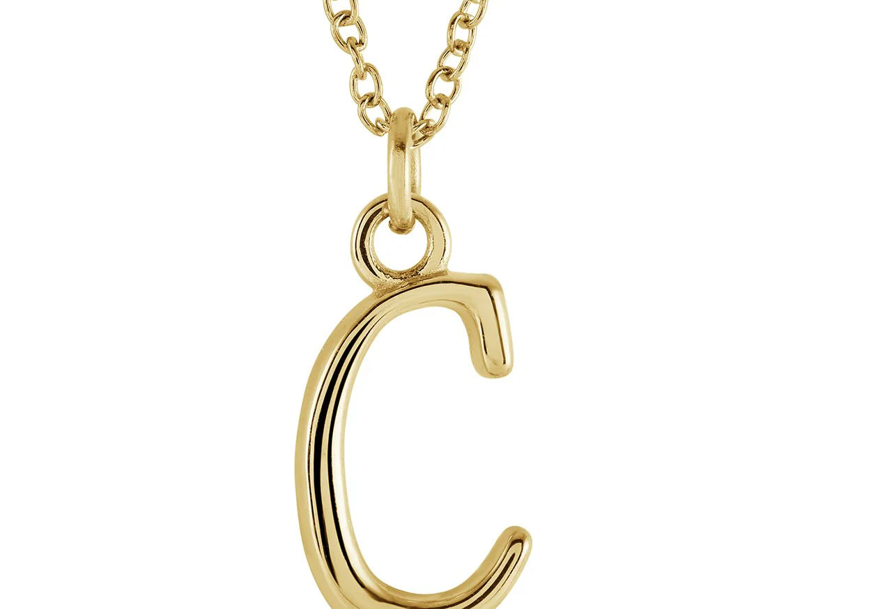 CURSIVE LETTER INITIAL