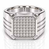 The Prestige 49 – Diamond Men’s Signet Ring