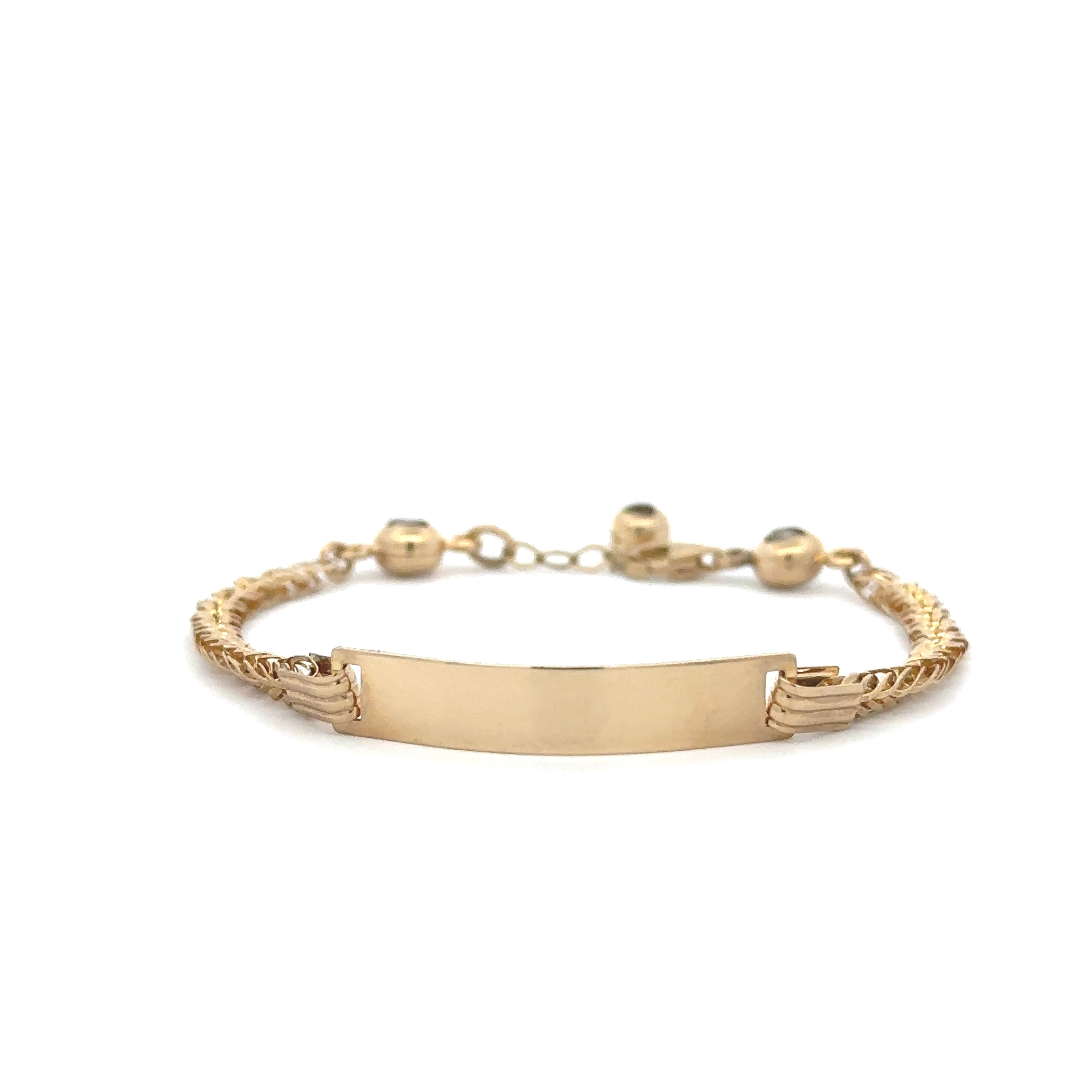 Baby Bracelet 10K Gold - BJ102
