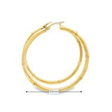 10K Gold Earring Hoops