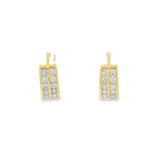 Hoop Zirconia G-P Silver 925S Earrings -Stacy G-P