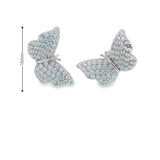 Butterfly Silver 925S Earrings -Betty