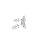 Pave Stud 925S Earrings -Bella