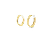 10k Gold Small Hoop Earrings - Omar