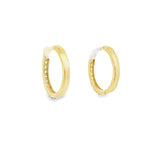 10k Gold Small Hoop Earrings - Cioara