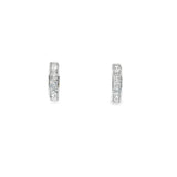 Baby Huggies Earrings 10K Gold Two-Tone