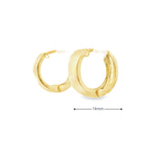 10k Gold Hoop 4mm LIN