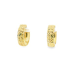10k Gold Hoop 4mm Coupe