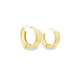 10k Gold Hoop 4mm Coupe