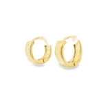 10k Gold Hoop 4mm Coupe
