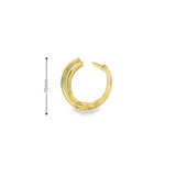 10k Gold Hoop 4mm Regular