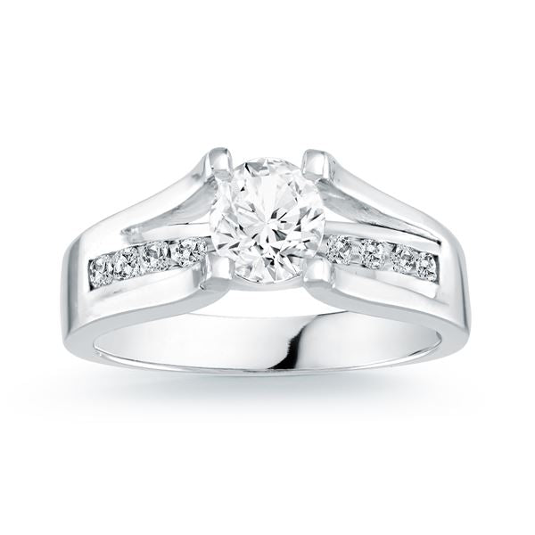 Solitaire Engagement Ring 0.5 Carat