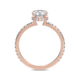 The Classic Open Round Brilliant Engagement Ring