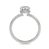 The Classic Open Round Brilliant Engagement Ring