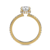 The Classic Open Round Brilliant Engagement Ring