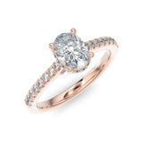 The Signature Oval Engagement Ring-Sofia