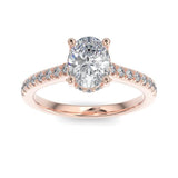 The Signature Oval Engagement Ring-Sofia