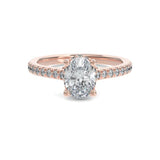 The Signature Oval Engagement Ring-Sofia