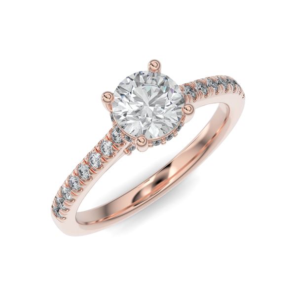 The Classic Round Brilliant Engagement Ring-Julie