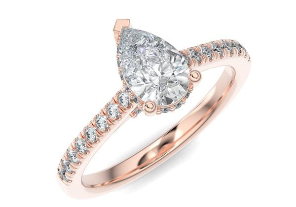 The Signature Pear Engagement Ring-Caroline