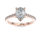 The Signature Pear Engagement Ring-Caroline