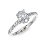 The Signature Oval Engagement Ring-Sofia