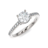 The Classic Round Brilliant Engagement Ring