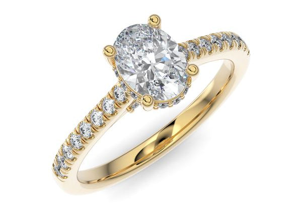 The Signature Oval Engagement Ring-Sofia