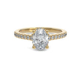 The Signature Oval Engagement Ring-Sofia