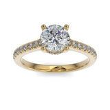 The Classic Round Brilliant Engagement Ring