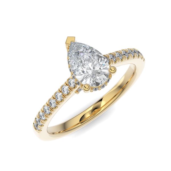 The Signature Pear Engagement Ring