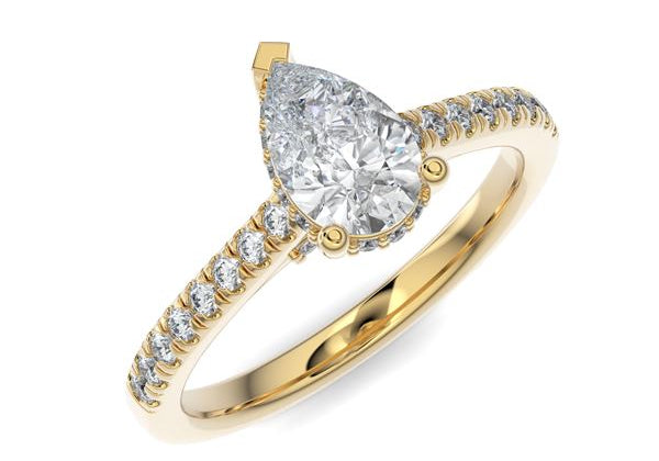 The Signature Pear Engagement Ring-Caroline