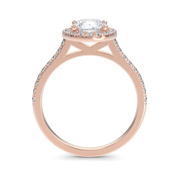 The Halo Round Brilliant Engagement Ring